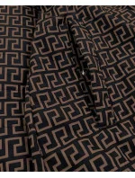 Modro-hnedá dámska obojstranná bunda (W507BIG) Modro-hnedá dámska obojstranná bunda (W507BIG)