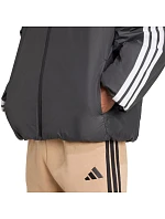 Pánske oblečenie adidas Essentials Climawarm 3-Stripes Insulated Hooded Jacket black JM4042