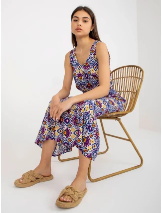 Šaty D73771R30391A fialové Šaty D73771R30391A fialové