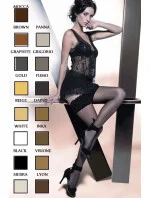 Samodržiace pančuchy Michelle 01 - Gatta