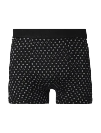 Pánske boxerky MBX550-393 čierne s potlačou - Moraj