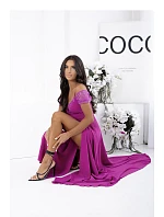 Dlhé šaty 224691 fuchsiová - With You Dlhé šaty 224691 fuchsiová - With You