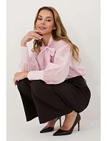 Košeľa s dlhým rukávom model 226441 Taliansko Moda Košeľa s dlhým rukávom model 226441 Taliansko Moda