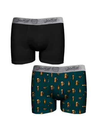 Pánske boxerky John Frank JF2BEF26 2Pack Pánske boxerky John Frank JF2BEF26 2Pack