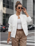 Dámska bunda QUESI ecru FashionStreet TY4293