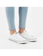 Big Star W FF274024 biele ažurové nízke tenisky