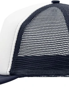 Daiber MB 6207 5-panelová sieťovaná čiapka s výložníkom 03.6207 biela/námornícka modrá