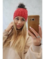 Fleecová čiapka Daria K217 malpberry