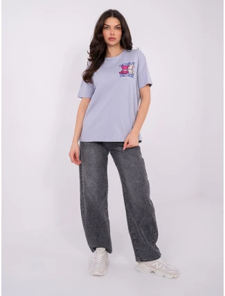 Tričko D12022AH02645Y svetlo fialové
