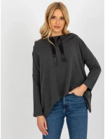 Dámska blúzka EM BZ HS 20 218.27 tmavo šedá - FPrice