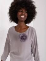 Blúzka LK BZ 506560.14P sivá Blúzka LK BZ 506560.14P sivá