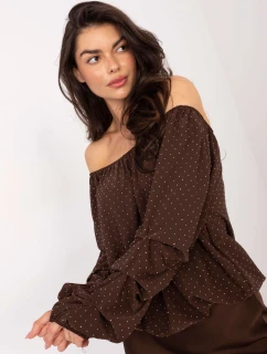 Blúzka MI BZ 61572.27P hnedá