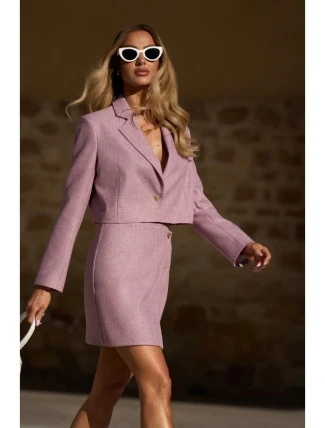 M853 Strihaná bunda - marsala