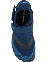 Plavecká obuv Agama tm. modrá-čierna - AQUA SPEED