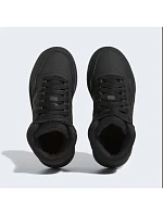 Unisexová juniorská členková obuv Hoops Mid 3.0 K Jr HR0228 Čierna – Adidas Unisexová juniorská členková obuv Hoops Mid 3.0 K Jr HR0228 Čierna – Adidas