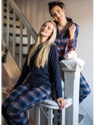 Kľúč LNS 432 B25 long/r S-XL dámske pyžamo Kľúč LNS 432 B25 long/r S-XL dámske pyžamo