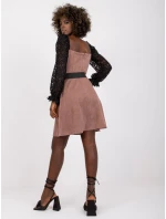 Šaty LK SK 508840.22X tmavo ružová