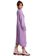 Dámsky sveter BK053 lavender - BeWear