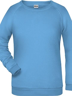 Daiber JN 793 Dámska mikina s raglánovými rukávmi 02.0793 sky blue