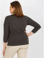 Blúzka RV BZ 8475.81 tmavá khaki