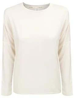 Dámske tričko s dlhým rukávom QS6332E-101 - Calvin Klein