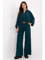 Šnúrové nohavice model 220284 Taliansko Moda