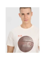 Pánske tričko s potlačou 4F 4FRSS25TTSHM3093-11S pánske