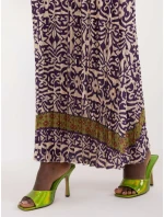 DHJ SK 16656 Šaty.13X tmavo fialová