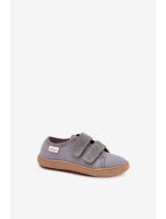 Detské barefoot papuče BF3 Grey - Milami