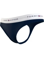 Dámske tangá THONG UW0UW03835 DW5 dark blue - Tommy Hilfiger
