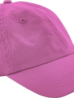 Beechfield B 653 6-panelová nízkoprofilová čiapka 53.0653 true pink
