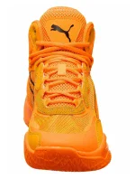 Pánske tenisky Playmaker Pro Mid Laser M 378327 01 Neon Orange - Puma