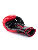 Boxerské rukavice z prírodnej kože Warrior RED