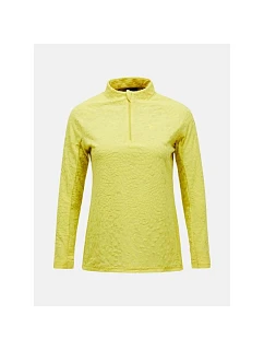 Dámska mikina PEAK PERFORMANCE W Discover Midlayer, žltá