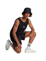 Pánske tričko adidas Essentials Small Logo Tank, čierne, JE8986 Pánske tričko adidas Essentials Small Logo Tank, čierne, JE8986