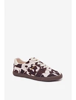 Dámske tenisky s aplikáciami Big Star TT274369 White-brown Dámske tenisky s aplikáciami Big Star TT274369 White-brown