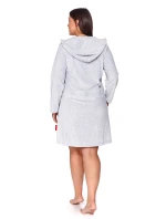 Dámsky župan 1008 sivý plus - Doctornap