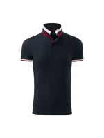 Polokošeľa Malfini Collar Up M MLI-25677 tmavo tmavá polokošeľa