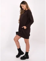 Šaty RV TU 5184.93P tmavo hnedá Šaty RV TU 5184.93P tmavo hnedá