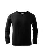 Detské tričko Fit-T LS čierne
