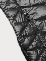 Dámska zimná prešívaná bunda (16M9100-105) grafitová - J.Štýl