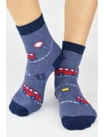CHLAPČENSKÉ FROTÉ PONOŽKY SO VZOROM SF003
