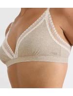 Dámske nohavičky GO Ribbed R Bralette - GRAY - St. béžová M013 - SLOGGI