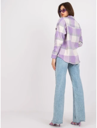 Košeľa EM KS 15178.40P svetlo fialová