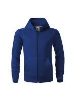 Trendy mikina na zips Detská kráľovská modrá Trendy mikina na zips Detská kráľovská modrá