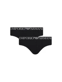 Pánske nohavičky 2Pack 112079 4R502 07320 Black - Emporio Armani