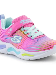 Skechers S-Lights Wavy Beams Jr 302338L-PKMT