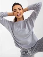 Pyžamo BR PI 9125 sivé