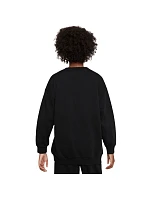 Nike Sportswear Club Fleece Black FD2923 010 Detská mikina