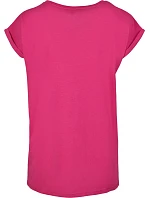 Build your Brand BY 021 Dámske tričko 56.0021 hibiscus pink